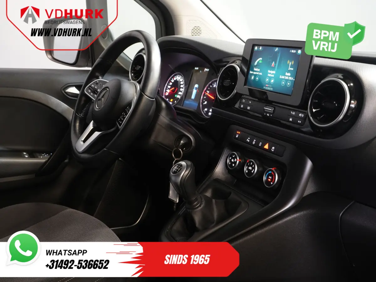 112 CDI 3 Pers./ LED/ Stoelverw./ Carplay/ Camera/ Navi/ PDC/ Cruise/ LMV