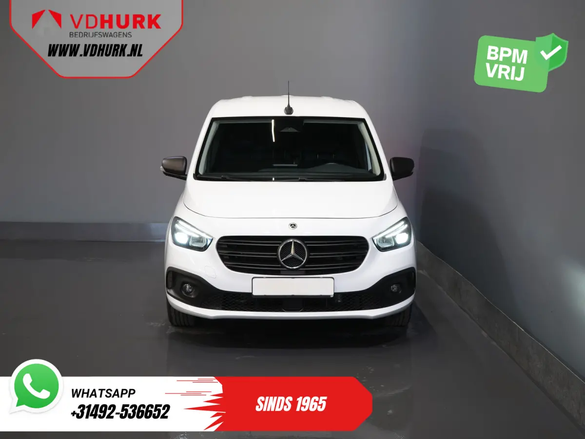 112 CDI 3 Pers./ LED/ Stoelverw./ Carplay/ Camera/ Navi/ PDC/ Cruise/ LMV