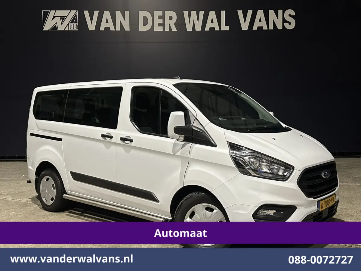 1.0 EcoBoost Hybride Automaat L1H1 9 Persoons Personenbus Euro6 Prijs INCL BTW/BPM Airco | Cruisecontrol | LED Sidebars, Verwarmde Voorruit, Stoelverwarming, Parkeersensoren, Bijrijdersbank