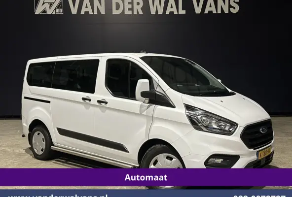 1.0 EcoBoost Hybride Automaat L1H1 9 Persoons Personenbus Euro6 Prijs INCL BTW/BPM Airco | Cruisecontrol | LED Sidebars, Verwarmde Voorruit, Stoelverwarming, Parkeersensoren, Bijrijdersbank