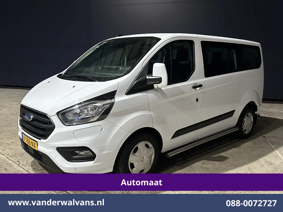 1.0 EcoBoost Hybride Automaat L1H1 9 Persoons Personenbus Euro6 Prijs INCL BTW/BPM Airco | Cruisecontrol | LED Sidebars, Verwarmde Voorruit, Stoelverwarming, Parkeersensoren, Bijrijdersbank