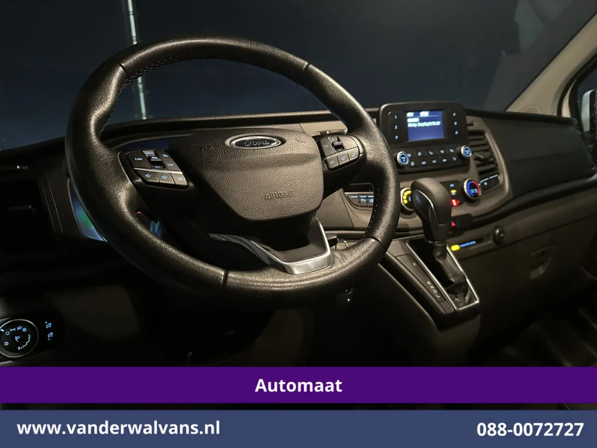 1.0 EcoBoost Hybride Automaat L1H1 9 Persoons Personenbus Euro6 Prijs INCL BTW/BPM Airco | Cruisecontrol | LED Sidebars, Verwarmde Voorruit, Stoelverwarming, Parkeersensoren, Bijrijdersbank