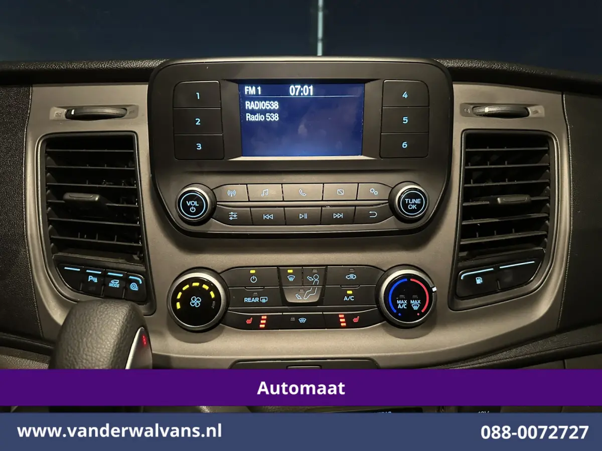 1.0 EcoBoost Hybride Automaat L1H1 9 Persoons Personenbus Euro6 Prijs INCL BTW/BPM Airco | Cruisecontrol | LED Sidebars, Verwarmde Voorruit, Stoelverwarming, Parkeersensoren, Bijrijdersbank