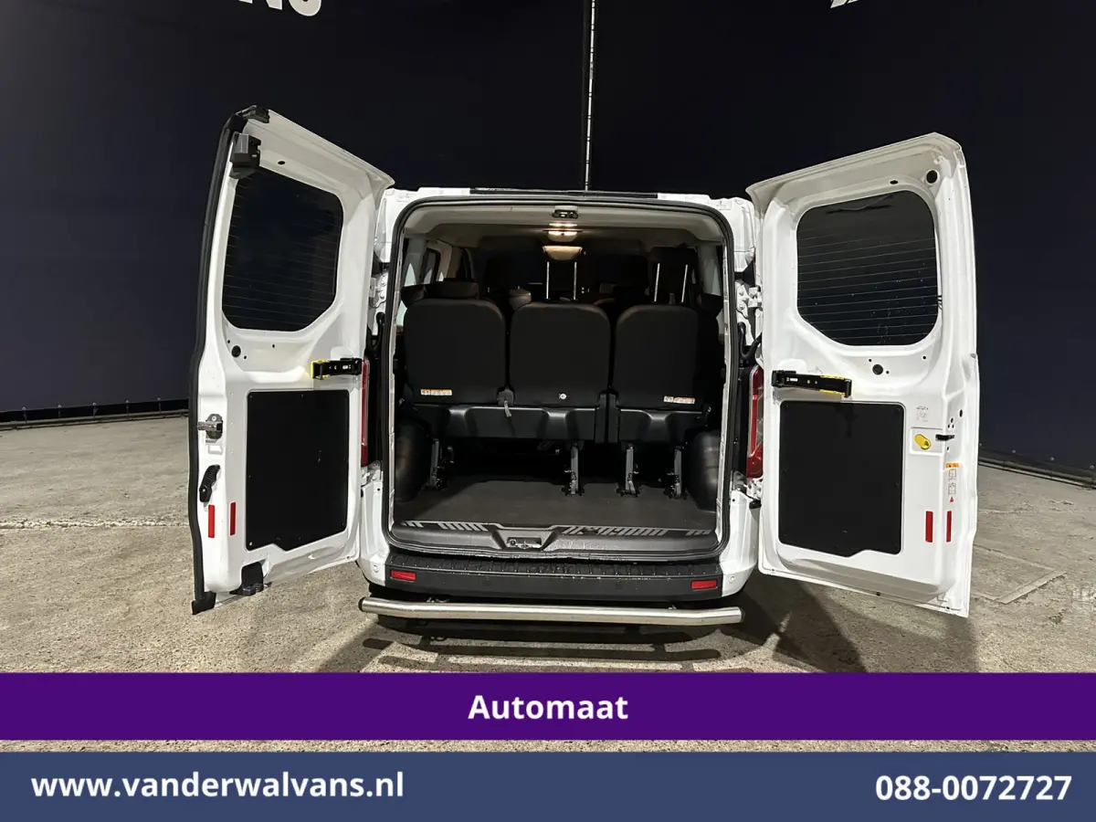 1.0 EcoBoost Hybride Automaat L1H1 9 Persoons Personenbus Euro6 Prijs INCL BTW/BPM Airco | Cruisecontrol | LED Sidebars, Verwarmde Voorruit, Stoelverwarming, Parkeersensoren, Bijrijdersbank
