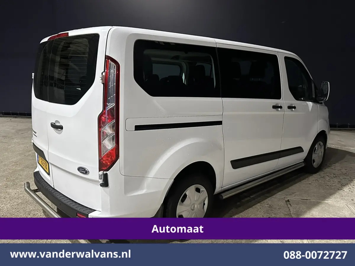 1.0 EcoBoost Hybride Automaat L1H1 9 Persoons Personenbus Euro6 Prijs INCL BTW/BPM Airco | Cruisecontrol | LED Sidebars, Verwarmde Voorruit, Stoelverwarming, Parkeersensoren, Bijrijdersbank