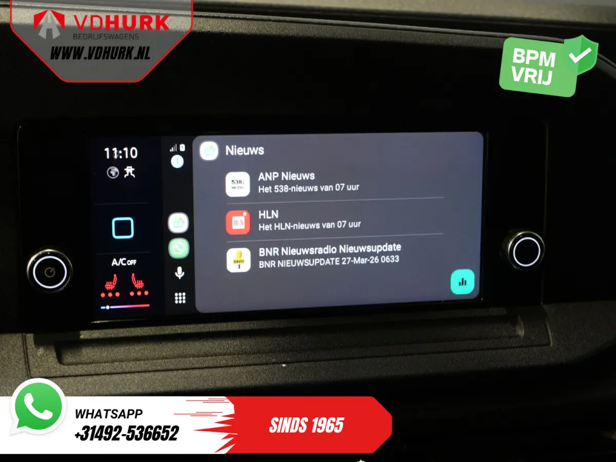 Maxi 2.0 TDI 125 pk DSG Aut. Standkachel/ Stoelverw./ Carplay/ Airco/ Cruise/ PDC/ 16”LMV/ Trekhaak