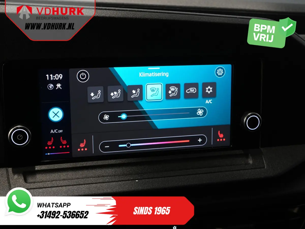 Maxi 2.0 TDI 125 pk DSG Aut. Standkachel/ Stoelverw./ Carplay/ Airco/ Cruise/ PDC/ 16”LMV/ Trekhaak