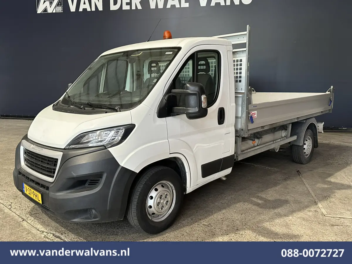 2.2 BlueHDi 140pk Kipper Open Laadbak Euro6 Bijrijdersbank Bluetooth telefoonvoorbereiding