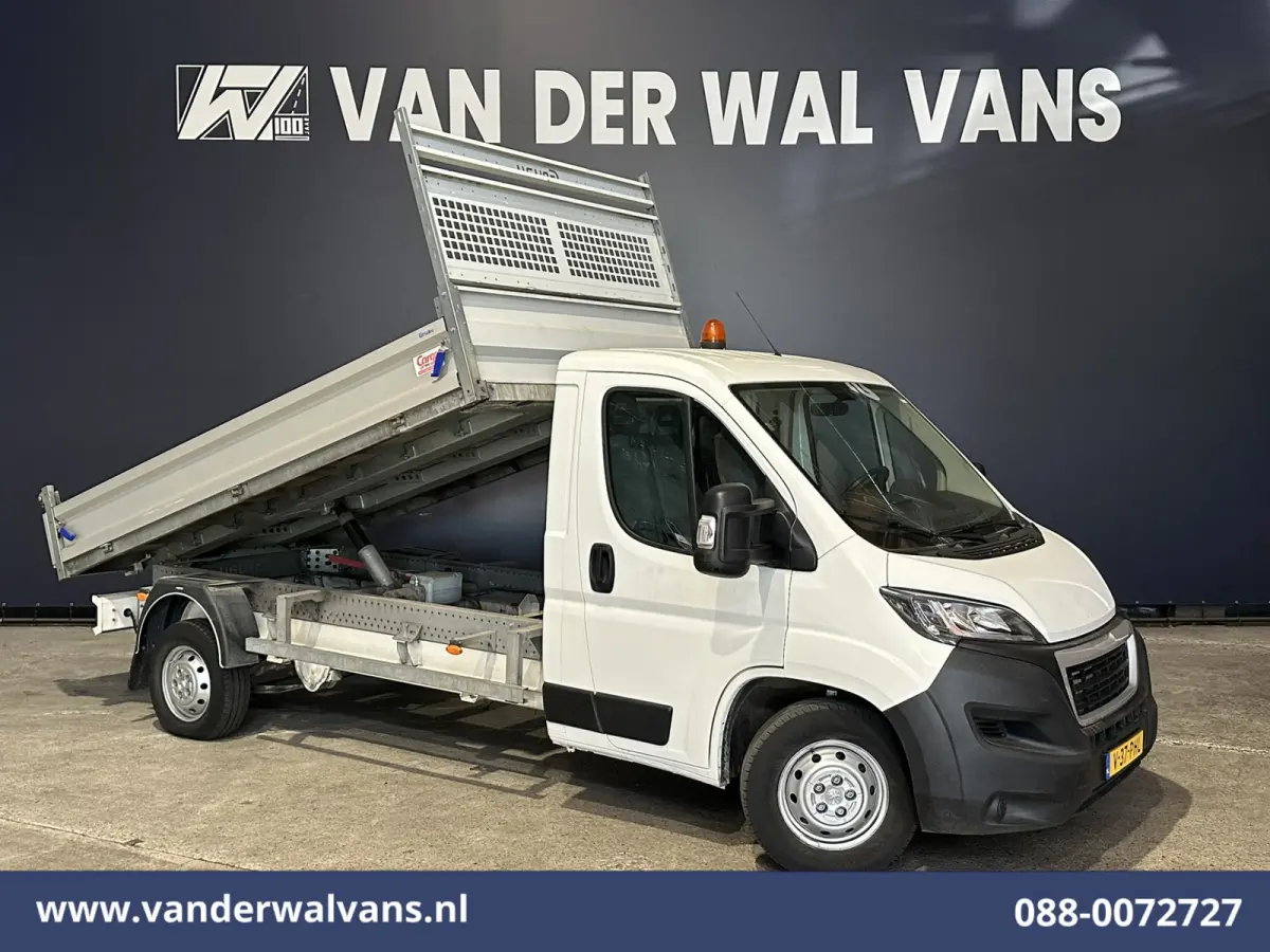 2.2 BlueHDi 140pk Kipper Open Laadbak Euro6 Bijrijdersbank Bluetooth telefoonvoorbereiding