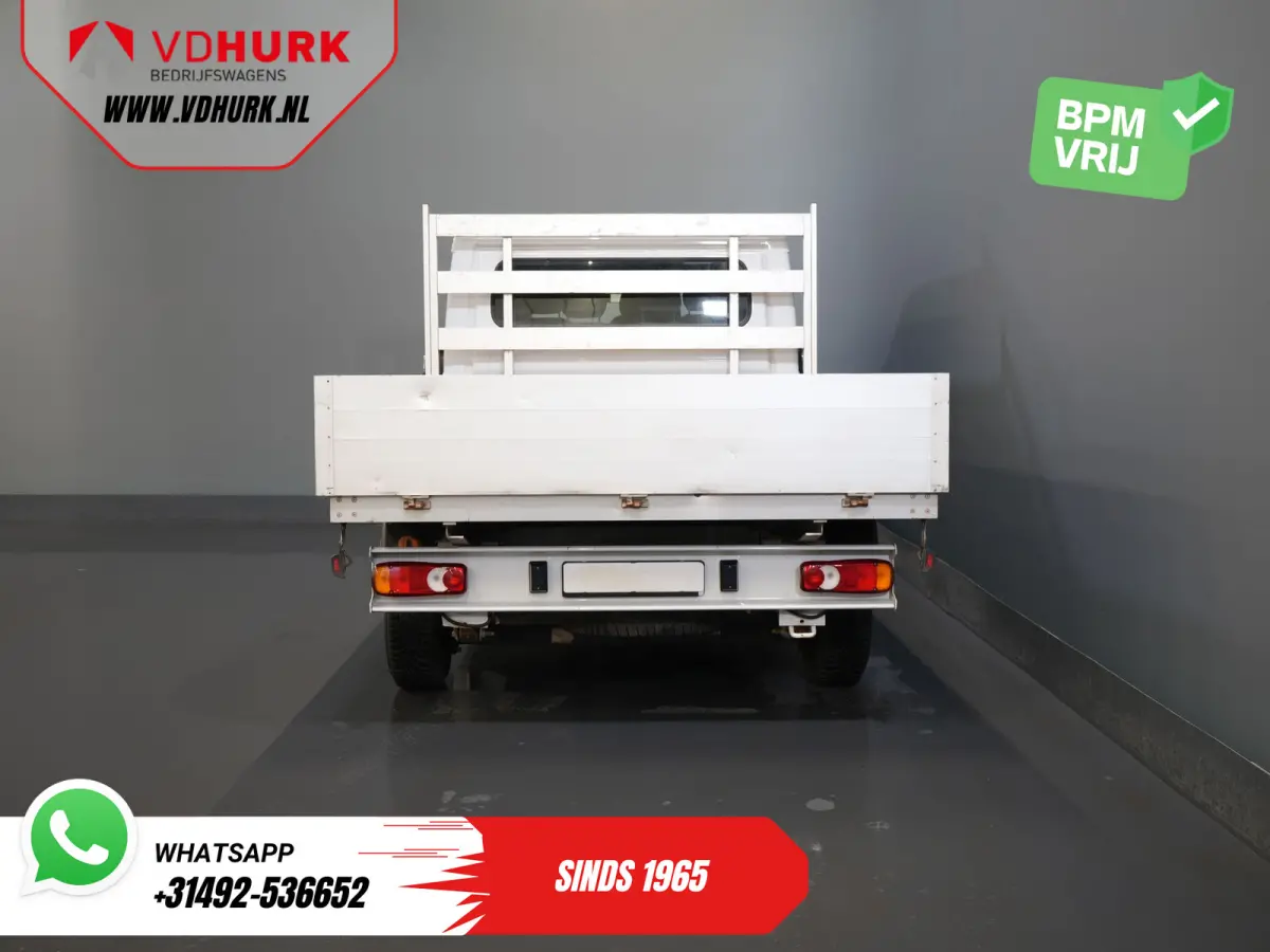 2.2 140 pk DC Dubbel Cabine Open Laadbak/ 7 Pers./ 2.5t Trekverm./ Cruise/ Airco/ 288x215x35/ Pick up