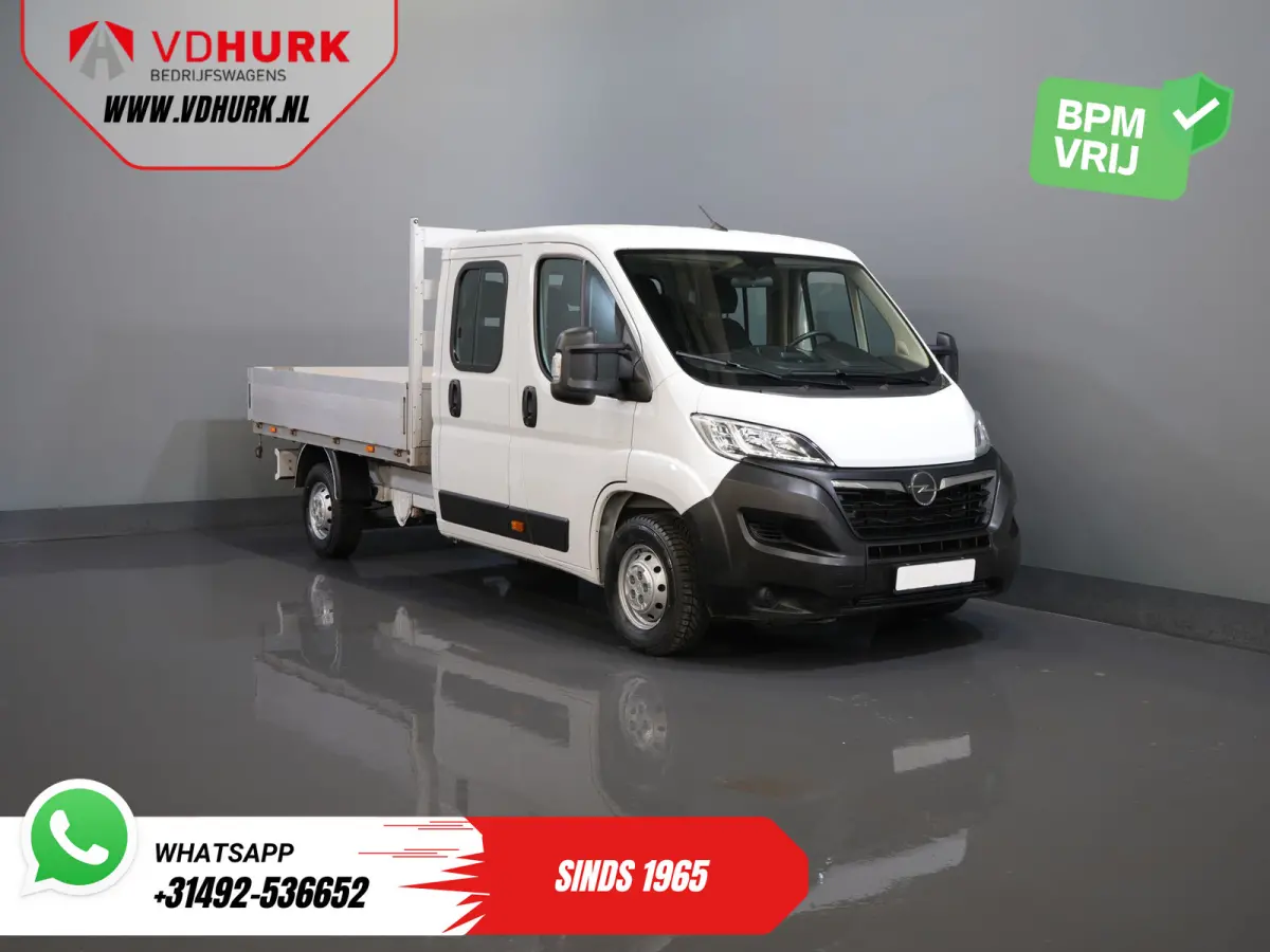 2.2 140 pk DC Dubbel Cabine Open Laadbak/ 7 Pers./ 2.5t Trekverm./ Cruise/ Airco/ 288x215x35/ Pick up