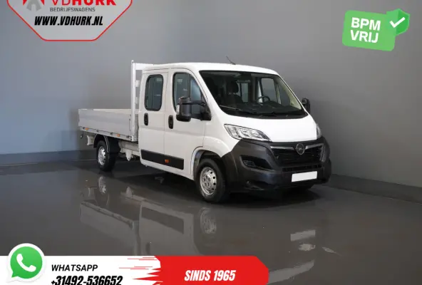 2.2 140 pk DC Dubbel Cabine Open Laadbak/ 7 Pers./ 2.5t Trekverm./ Cruise/ Airco/ 288x215x35/ Pick up