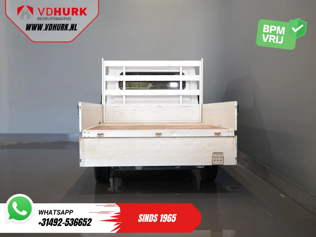 2.2 140 pk DC Dubbel Cabine Open Laadbak/ 7 Pers./ 2.5t Trekverm./ Cruise/ Airco/ 288x215x35/ Pick up