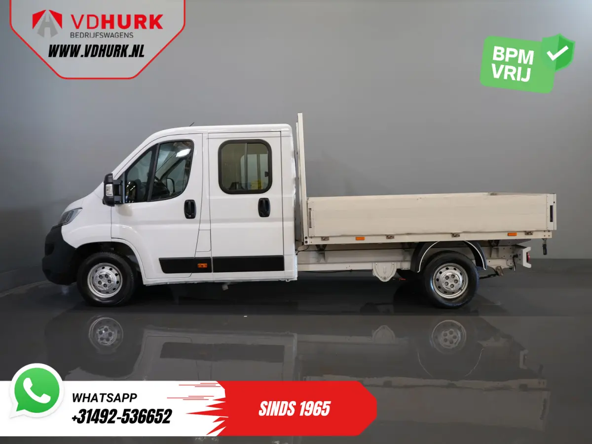 2.2 140 pk DC Dubbel Cabine Open Laadbak/ 7 Pers./ 2.5t Trekverm./ Cruise/ Airco/ 288x215x35/ Pick up