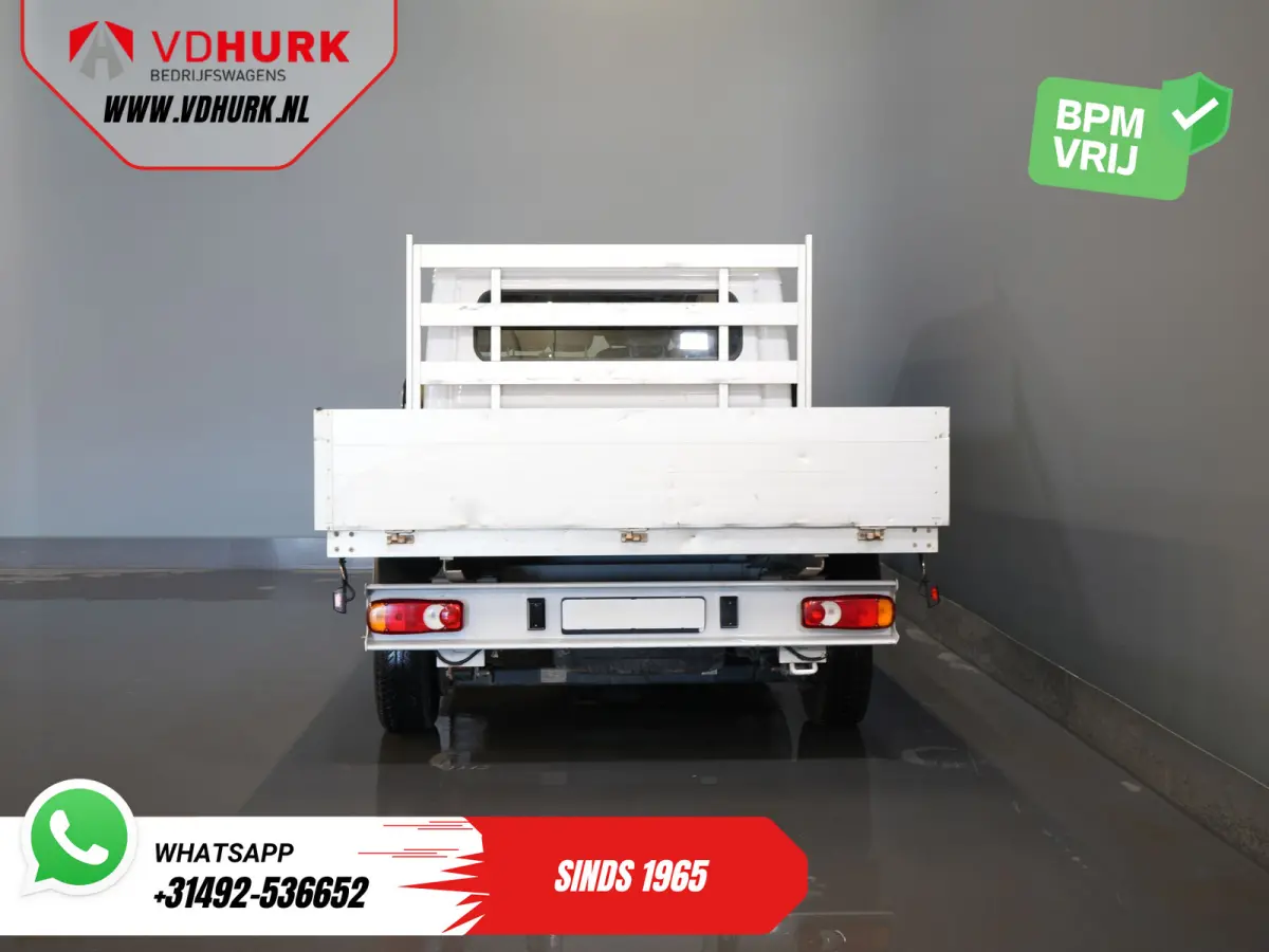 2.2 140 pk DC Dubbel Cabine Open Laadbak/ 7 Pers./ 2.5t Trekverm./ Cruise/ Airco/ 288x215x35/ Pick up