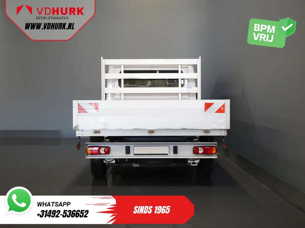 2.2 140 pk DC Dubbel Cabine Open Laadbak/ 7 Pers./ 2.5t Trekverm./ Cruise/ Airco/ 288x215x35/ Pick up