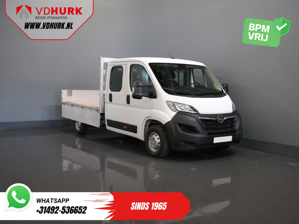 2.2 140 pk DC Dubbel Cabine Open Laadbak/ 7 Pers./ 2.5t Trekverm./ Cruise/ Airco/ 288x215x35/ Pick up