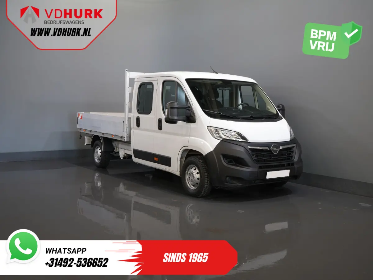 2.2 140 pk DC Dubbel Cabine Open Laadbak/ 7 Pers./ 2.5t Trekverm./ Cruise/ Airco/ 288x215x35/ Pick up