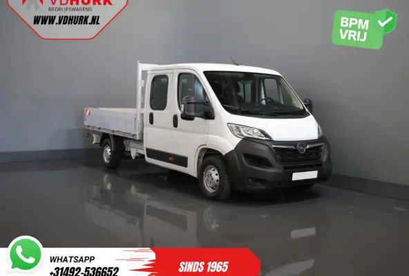 2.2 140 pk DC Dubbel Cabine Open Laadbak/ 7 Pers./ 2.5t Trekverm./ Cruise/ Airco/ 288x215x35/ Pick up