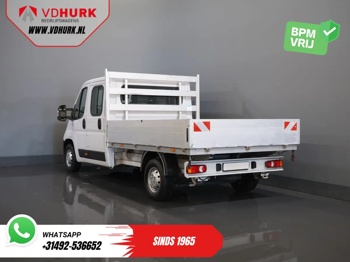 2.2 140 pk DC Dubbel Cabine Open Laadbak/ 7 Pers./ 2.5t Trekverm./ Cruise/ Airco/ 288x215x35/ Pick up
