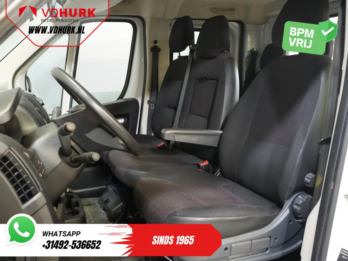 2.2 140 pk DC Dubbel Cabine Open Laadbak/ 7 Pers./ 2.5t Trekverm./ Cruise/ Airco/ 288x215x35/ Pick up