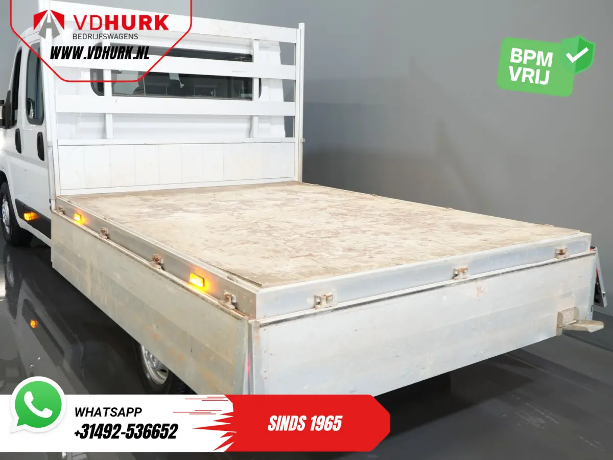 2.2 140 pk DC Dubbel Cabine Open Laadbak/ 7 Pers./ 2.5t Trekverm./ Cruise/ Airco/ 288x215x35/ Pick up