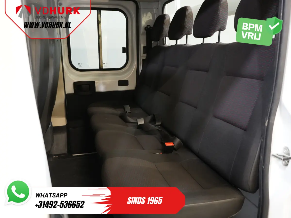 2.2 140 pk DC Dubbel Cabine Open Laadbak/ 7 Pers./ 2.5t Trekverm./ Cruise/ Airco/ 288x215x35/ Pick up