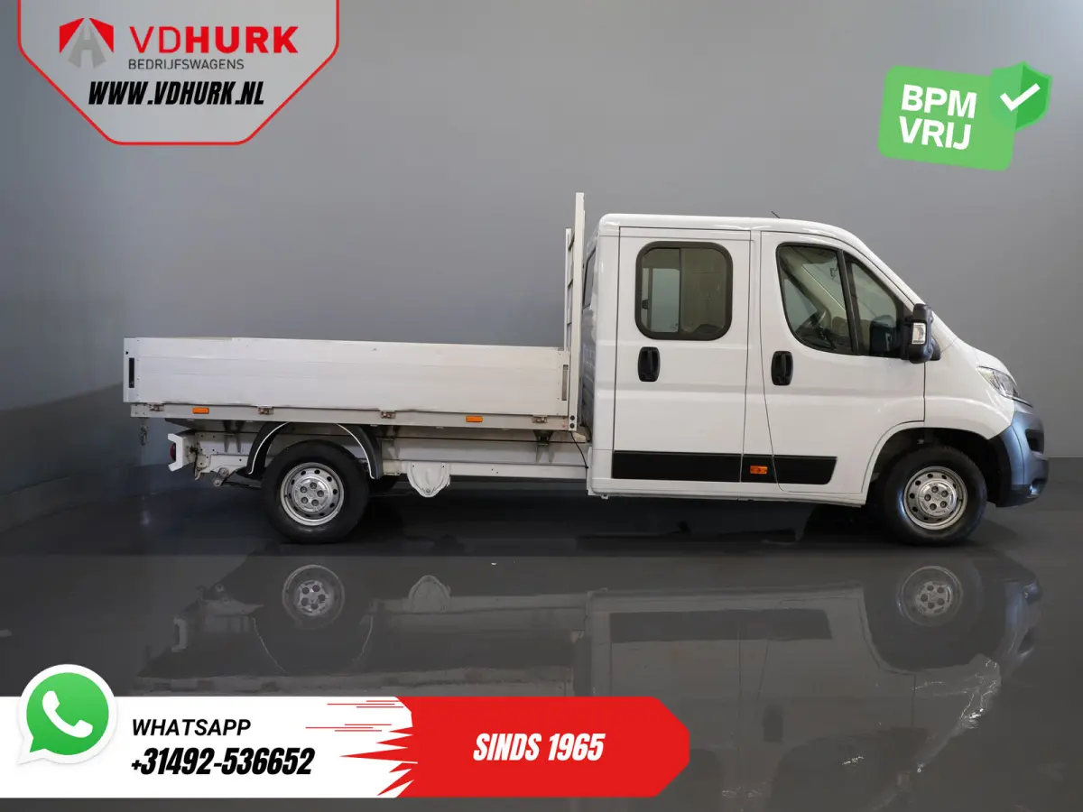 2.2 140 pk DC Dubbel Cabine Open Laadbak/ 7 Pers./ 2.5t Trekverm./ Cruise/ Airco/ 288x215x35/ Pick up