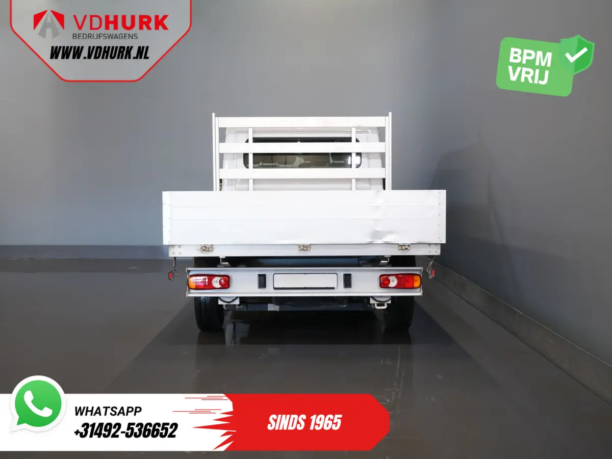 2.2 140 pk DC Dubbel Cabine Open Laadbak/ 7 Pers./ 2.5t Trekverm./ Cruise/ Airco/ 288x215x35/ Pick up
