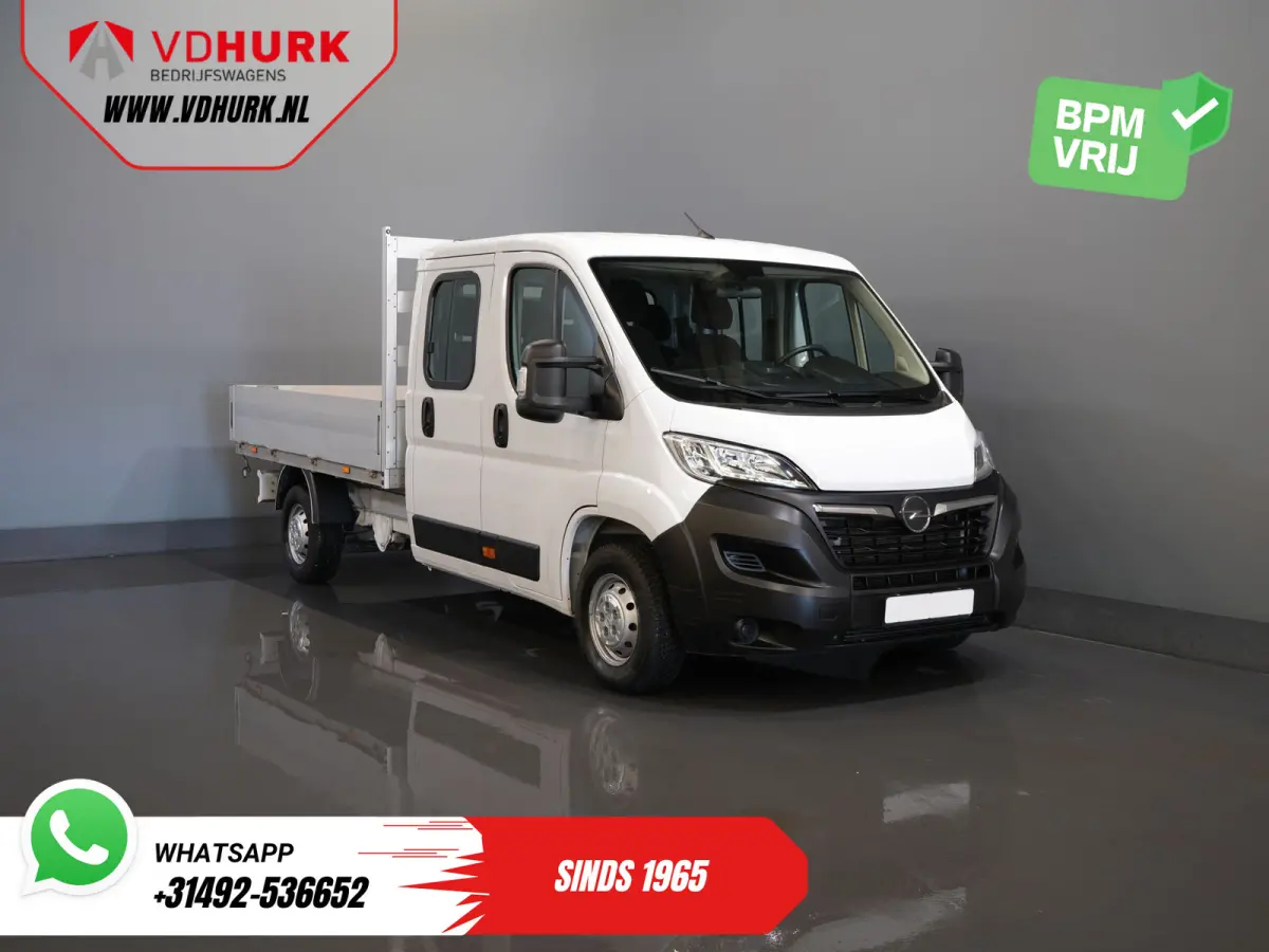 2.2 140 pk DC Dubbel Cabine Open Laadbak/ 7 Pers./ 2.5t Trekverm./ Cruise/ Airco/ 288x215x35/ Pick up