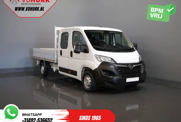 2.2 140 pk DC Dubbel Cabine Open Laadbak/ 7 Pers./ 2.5t Trekverm./ Cruise/ Airco/ 288x215x35/ Pick up