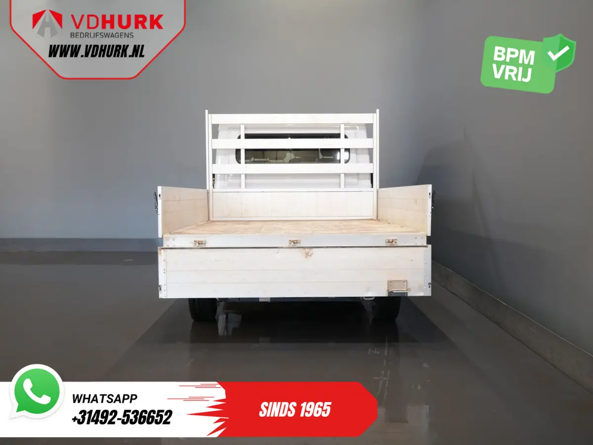 2.2 140 pk DC Dubbel Cabine Open Laadbak/ 7 Pers./ 2.5t Trekverm./ Cruise/ Airco/ 288x215x35/ Pick up