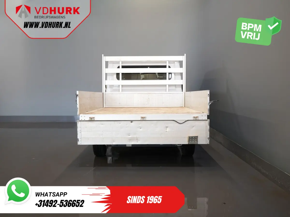 2.2 140 pk DC Dubbel Cabine Open Laadbak/ 7 Pers./ 2.5t Trekverm./ Cruise/ Airco/ 288x215x35/ Pick up
