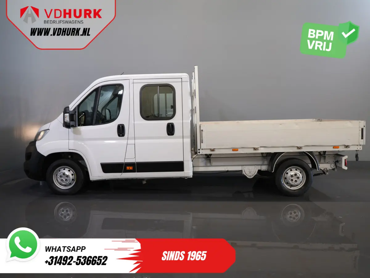 2.2 140 pk DC Dubbel Cabine Open Laadbak/ 7 Pers./ 2.5t Trekverm./ Cruise/ Airco/ 288x215x35/ Pick up