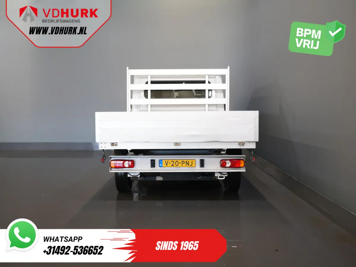 2.2 140 pk DC Dubbel Cabine Open Laadbak/ 7 Pers./ 2.5t Trekverm./ Cruise/ Airco/ 288x215x35/ Pick up
