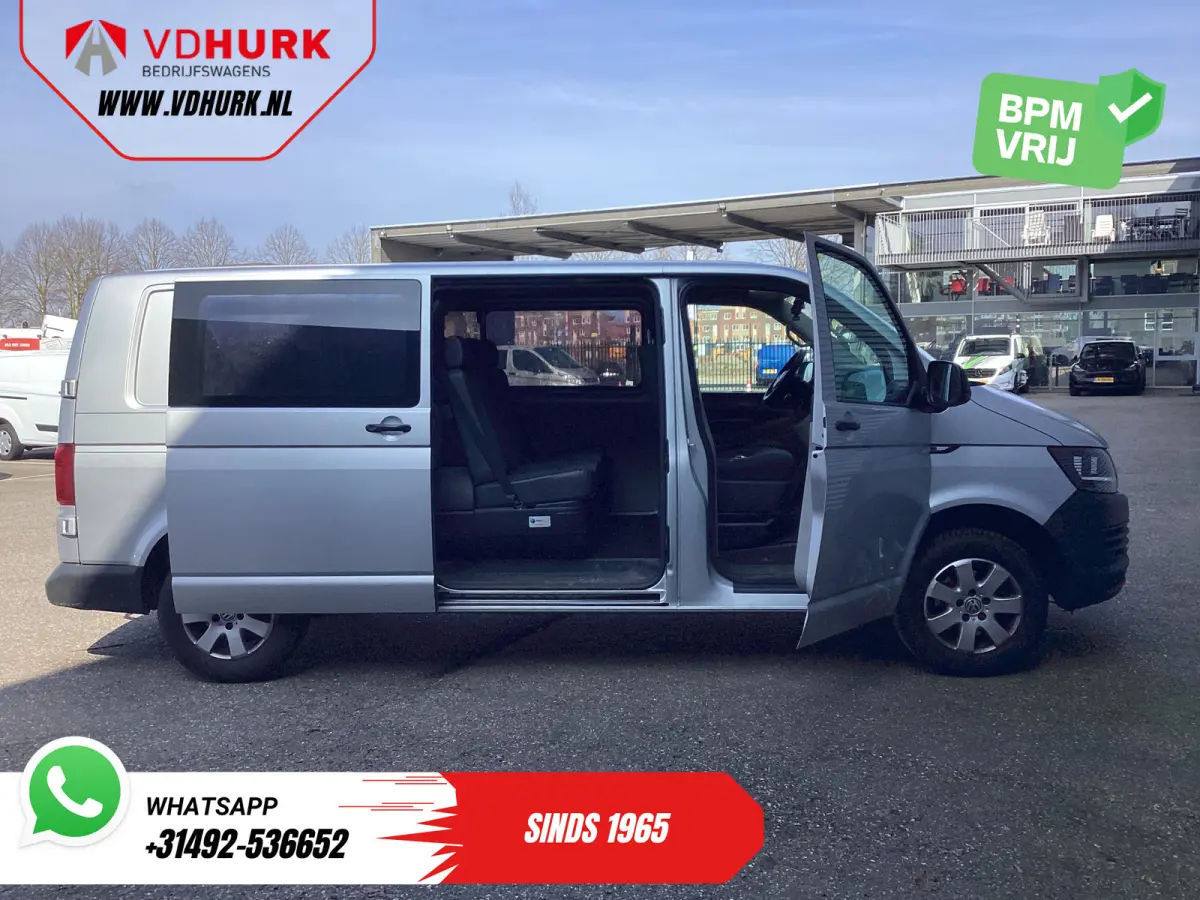 2.0 TDI 150 pk L2 DC Dubbel Cabine EXPORT 2.5t Trekverm./ Airco/ Camera/ Cruise/ 16”LMV/ Trekhaak