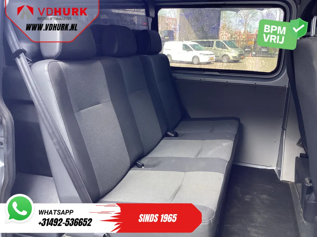 2.0 TDI 150 pk L2 DC Dubbel Cabine EXPORT 2.5t Trekverm./ Airco/ Camera/ Cruise/ 16”LMV/ Trekhaak