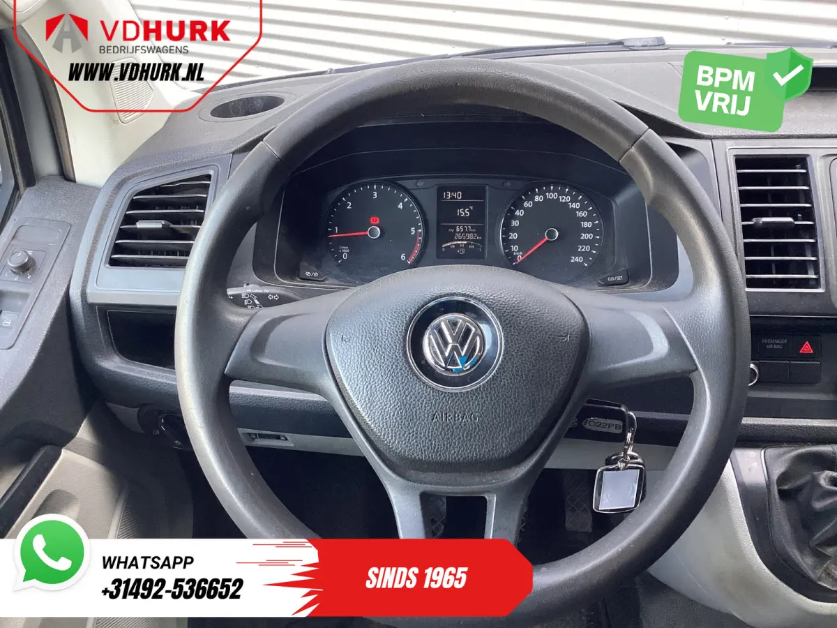 2.0 TDI 150 pk L2 DC Dubbel Cabine EXPORT 2.5t Trekverm./ Airco/ Camera/ Cruise/ 16”LMV/ Trekhaak