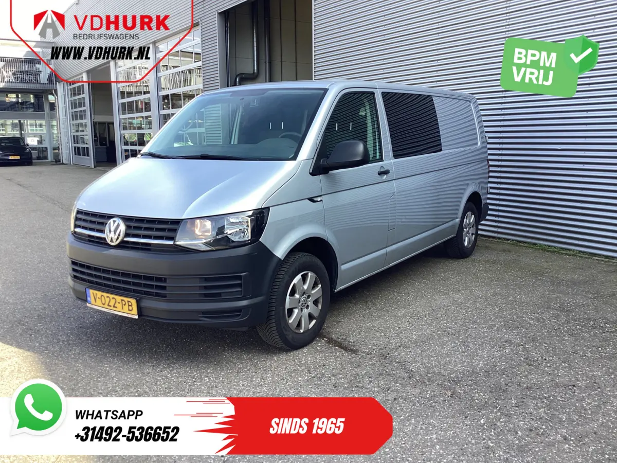 2.0 TDI 150 pk L2 DC Dubbel Cabine EXPORT 2.5t Trekverm./ Airco/ Camera/ Cruise/ 16”LMV/ Trekhaak