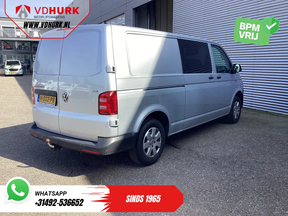 2.0 TDI 150 pk L2 DC Dubbel Cabine EXPORT 2.5t Trekverm./ Airco/ Camera/ Cruise/ 16”LMV/ Trekhaak