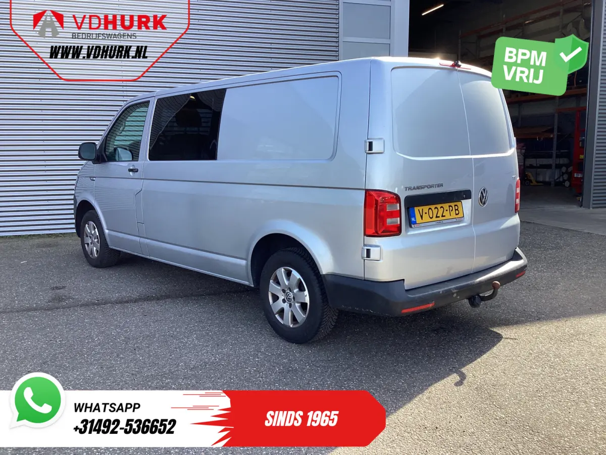2.0 TDI 150 pk L2 DC Dubbel Cabine EXPORT 2.5t Trekverm./ Airco/ Camera/ Cruise/ 16”LMV/ Trekhaak