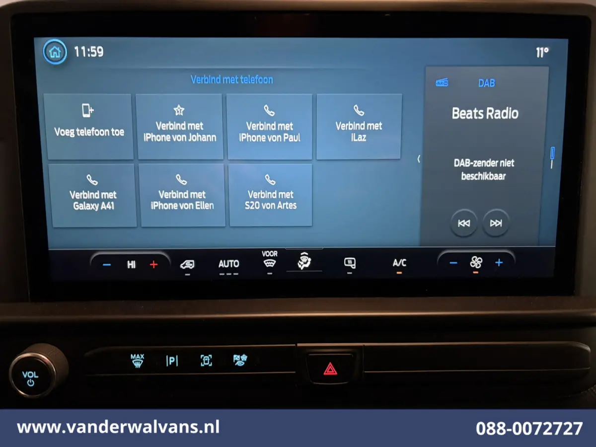 2.0 TDCI 136pk L2H1 Euro6 Airco | Camera | Apple Carplay | LED Cruisecontrol, Android Auto, Verwarmde Voorruit, Parkeersensoren, Bijrijdersbank, 2740kg trekvermogen