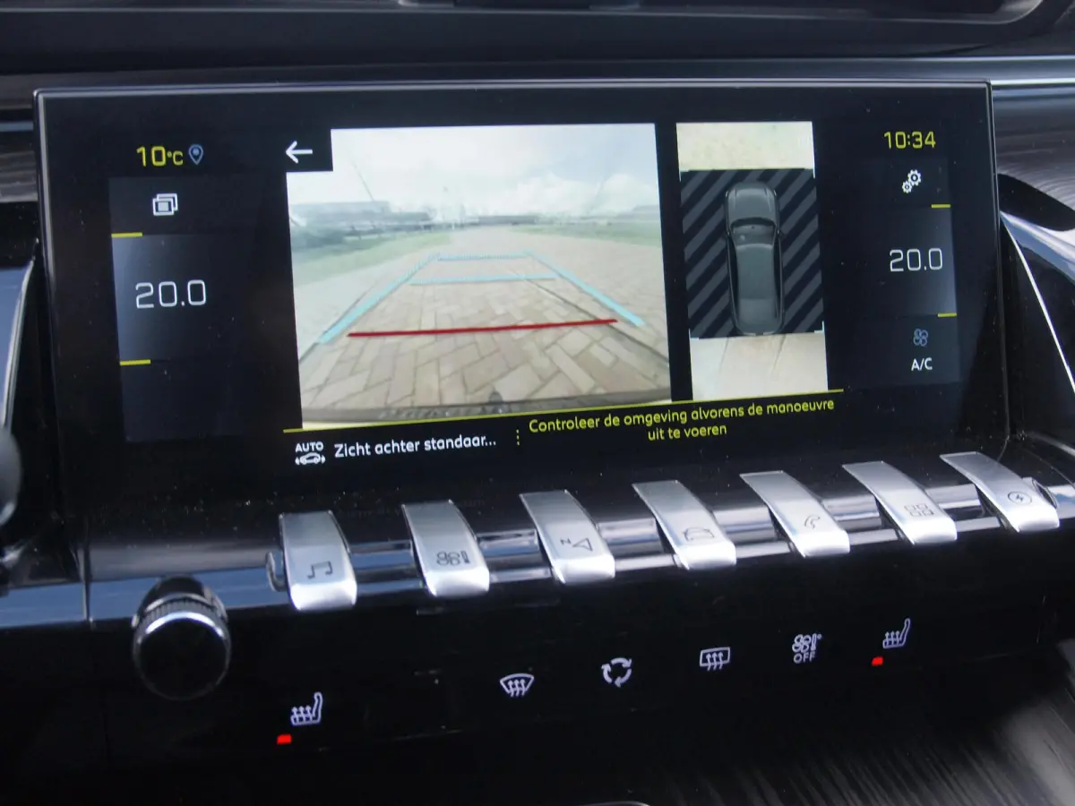 1.6 HYbrid Peugeot Sport Engineered | 360 Camera | 360 PK | NL-Auto | Gris Sellenium | Stoelverwarming |