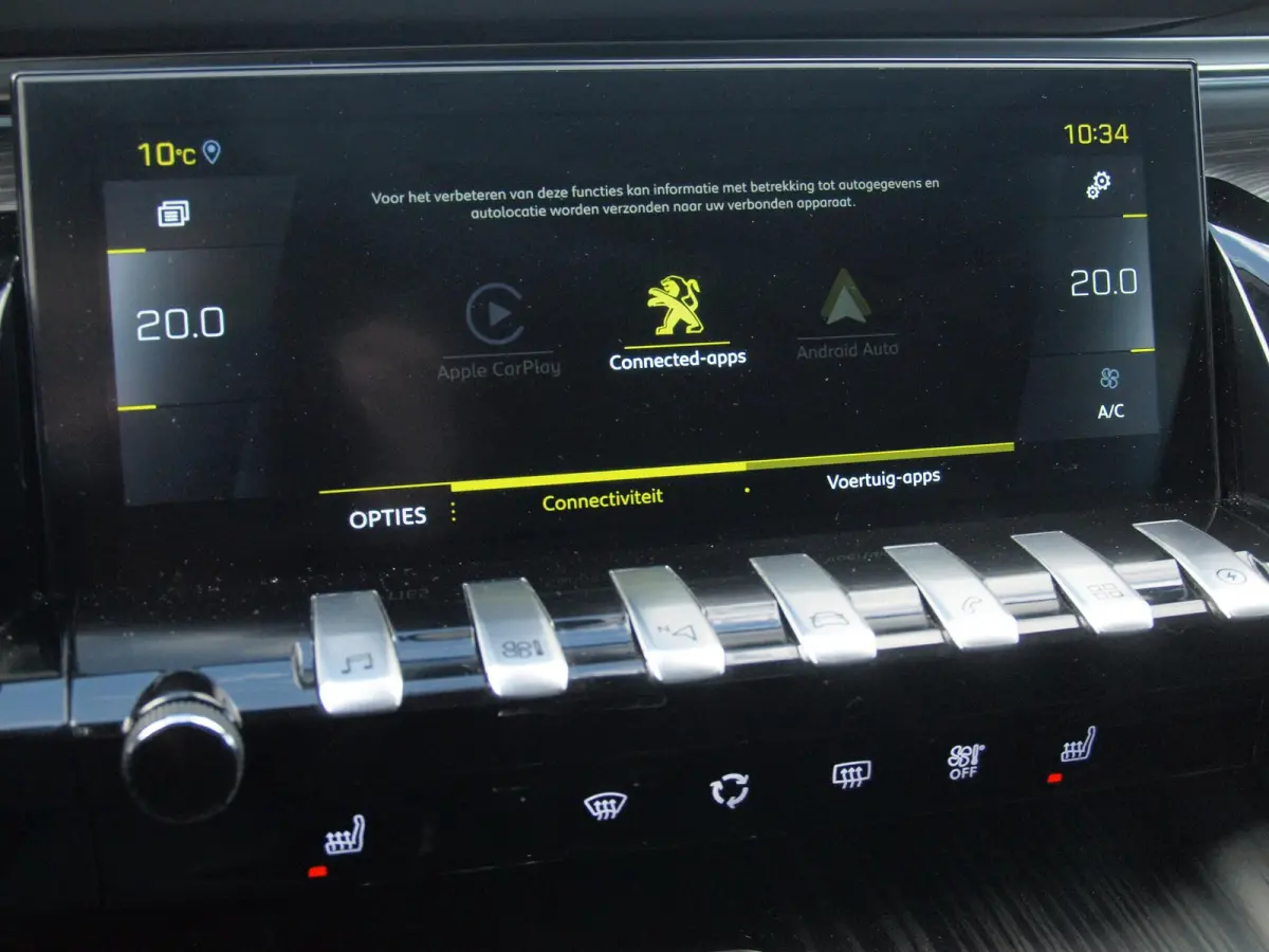 1.6 HYbrid Peugeot Sport Engineered | 360 Camera | 360 PK | NL-Auto | Gris Sellenium | Stoelverwarming |