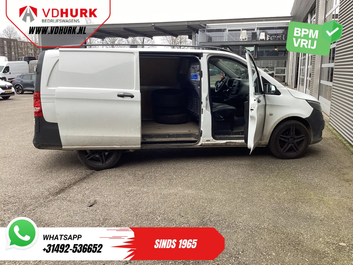 114 CDI L2 EXPORT Airco/ 270Gr.Deuren/ Cruise/ Camera/ LMV/ Trekhaak