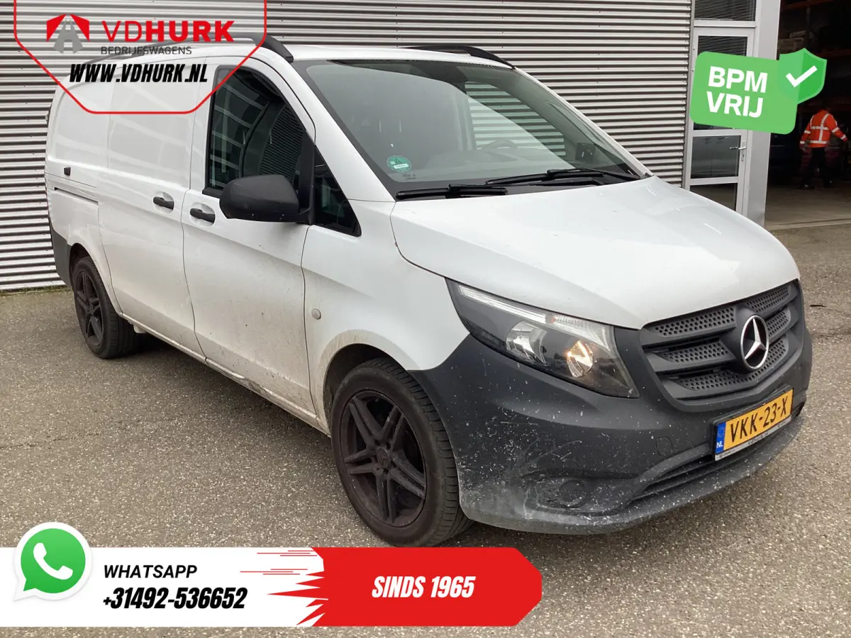 114 CDI L2 EXPORT Airco/ 270Gr.Deuren/ Cruise/ Camera/ LMV/ Trekhaak