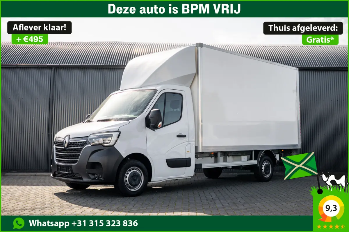 **2.3dCi | Bakwagen met Laadklep | LED | Carplay | Camera | Cruise**