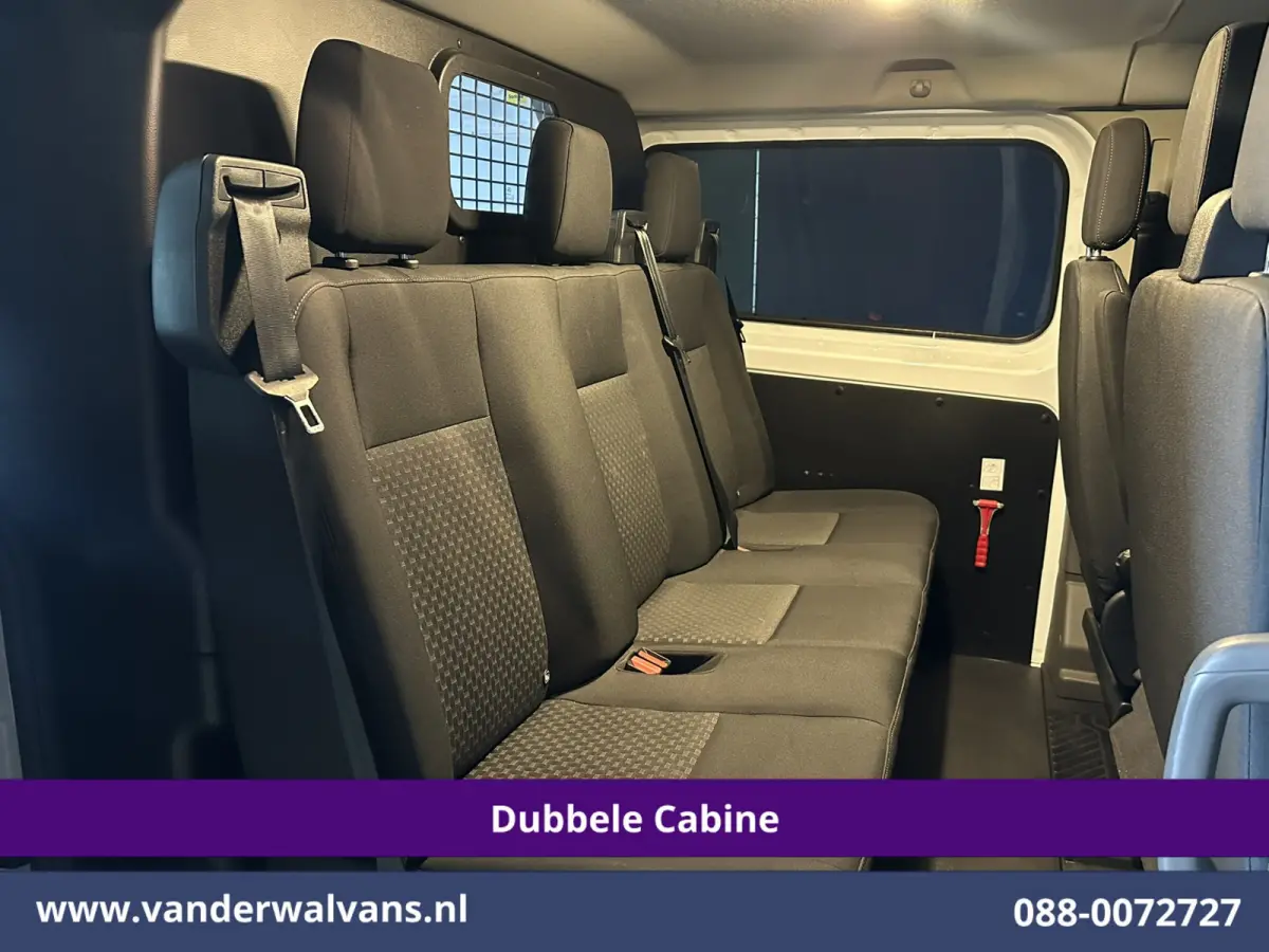 2.0 TDCI 130pk L2H1 Dubbele Cabine Euro6 Airco | 6-Zits | Xenon | Camera | Navigatie | Apple Carplay | LED Android Auto, Cruisecontrol, Stoelverwarming, Verwarmde voorruit, Parkeersensoren