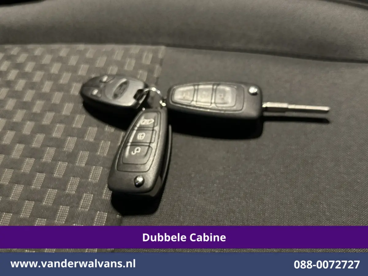 2.0 TDCI 130pk L2H1 Dubbele Cabine Euro6 Airco | 6-Zits | Xenon | Camera | Navigatie | Apple Carplay | LED Android Auto, Cruisecontrol, Stoelverwarming, Verwarmde voorruit, Parkeersensoren