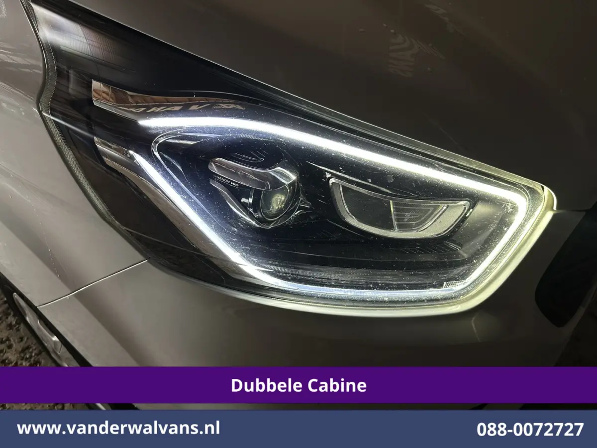 2.0 TDCI 130pk L2H1 Dubbele Cabine Euro6 Airco | 6-Zits | Xenon | Camera | Navigatie | Apple Carplay | LED Android Auto, Cruisecontrol, Stoelverwarming, Verwarmde voorruit, Parkeersensoren